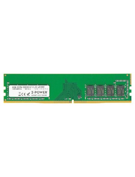Memoria Ram 2power DIMM DDR4 8Gb 3200MHz CL22 / MEM9603A