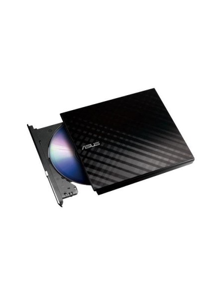 Grabadora Externa Asus USB 2.0 / DVD-RW / Slim / Negra  / sdrw-08d2s-u lite