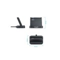 Lector Dni externo Tooq USB 2.0 Vertical / Dni 4.0 / Negro / TQR-220B