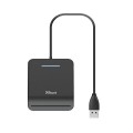Lector Dni externo Trust Compatible con Dnie - Smartcards / Usb 2.0 / Negro / TRUST23890