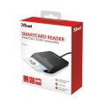 Lector Dni externo Trust Compatible con Dnie - Smartcards / Usb 2.0 / Negro / TRUST23890