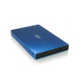 Caja externa aluminio 2.5 USB 2.0 / Sata / 3Go / Azul / HDD25BL13