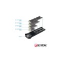 Caja externa SSD M.2 NGFF Type-C 3.1 Gen1 / Tooq / Aluminio / Plata / TQE-2202S