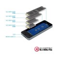 Caja externa SSd M.2 Ngff USB 3.1 Gen1 / Tooq / Gris / TQE-2281G