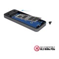 Caja externa SSd M.2 Ngff USB 3.1 Gen1 / Tooq / Gris / TQE-2281G