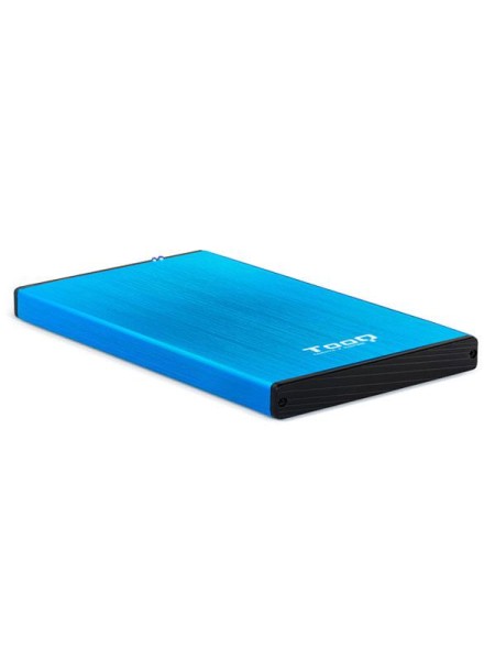 Caja externa aluminio 2.5 USB 3.1 Sata Tooq Azul 9.5mm TQE-2527BL