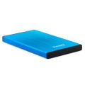 Caja externa aluminio 2.5 USB 3.1 Sata Tooq Azul 9.5mm TQE-2527BL