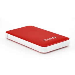 Caja externa 2.5 USB 3.1 gen1 sata Tooq / Rojo / 9.5mm / TQE-2528R
