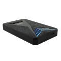 Caja externa Gaming 2.5 USB 3.0/3.1 Gen 1/ Sata / Tooq / 9.5mm / Leds Azul / TQE-2550BL
