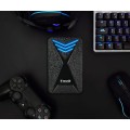 Caja externa Gaming 2.5 USB 3.0/3.1 Gen 1/ Sata / Tooq / 9.5mm / Leds Azul / TQE-2550BL