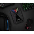 Caja externa Gaming 2.5 USB 3.0/3.1 Gen 1/ Sata / Tooq / 9.5mm / Leds Multicolor / TQE-2550RGB / Descatalogada