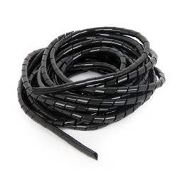 Organizador de cables en espiral 12mm / 10m / Negro / Cm-wr1210-01
