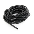 Organizador de cables en espiral 12mm / 10m / Negro / Cm-wr1210-01