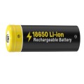 Bateria de litio recargable Icr 18650 / 2600mAh / 3.7 V / Negro /  NR9288 / One+