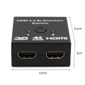 Splitter Hdmi 1x2 / Switch Bidireccional / 4K / 3D / Phoenix / Phhdmisplitter2 / Negro
