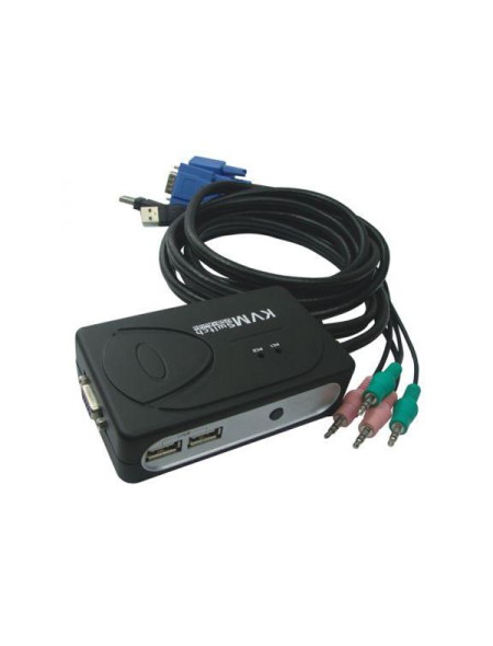 Kvm Switch Nanocable / 2xVga / 2xUSB / 10.12.0001