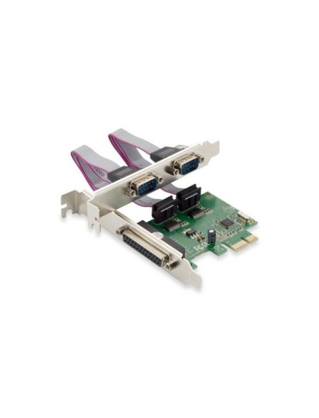 Tarjeta Pci Express Paralelo + 2x Puertos Serie Conceptronic / Spc01g / Adaptador perfil bajo