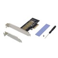 Tarjeta controladora Conceptronic Pci Express Gen 3.0 x4 a Nvme M.2 SSD ( No compatible M2 clave B) / emrick05b