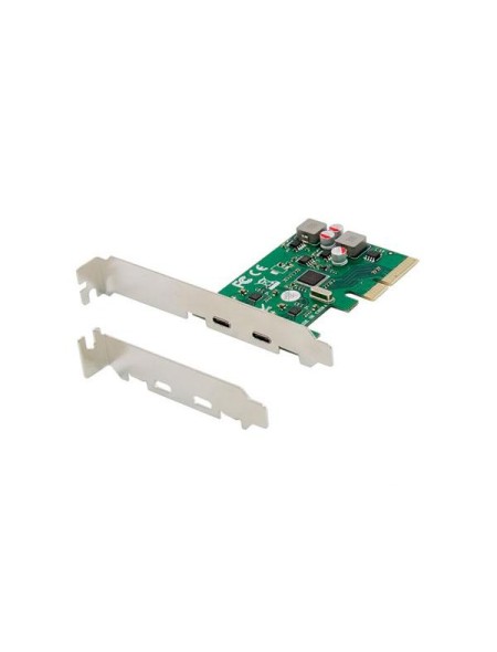 Tarjeta controladora Conceptronic Pci Express Type-C / 2 Puertos / Incluye soporte LP / Autoalimentada   EMRICK08G