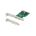 Tarjeta controladora Conceptronic Pci Express Type-C / 2 Puertos / Incluye soporte LP / Autoalimentada   EMRICK08G