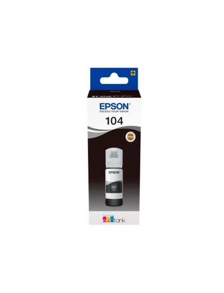 Botella Tinta Original Epson 104 Negro / Ecotank Et-2710