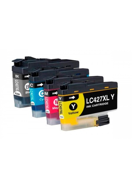 Tinta genérica para BROTHER LC427 XL Amarillo 5.000 pag.