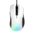 Raton Trust Gaming GXT 922W YBAR Blanco / 7.200 Dpi / RGB / 6 Botones / 24485
