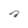 Adaptador OTG Type-C 3.2 Macho a Usb Hembra Conceptronic / Acodado 90º / ABBY19B