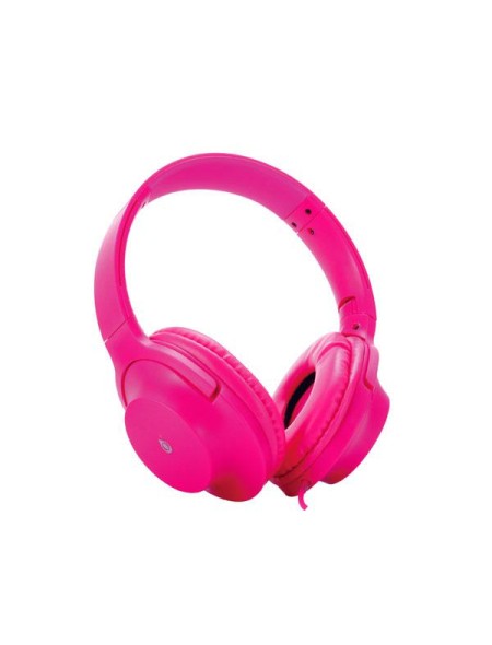 Auricular casco NC3209 / Jack 3.5mm / Microfono / Rosa / One +