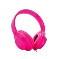 Auricular casco NC3209 / Jack 3.5mm / Microfono / Rosa / One +
