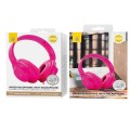 Auricular casco NC3209 / Jack 3.5mm / Microfono / Rosa / One +