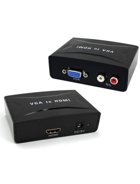 Conversor VGA a HDMI alimentado yz-1803