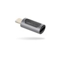 Adaptador OTG lightning a Type C Rock hembra