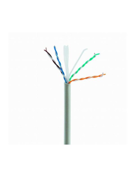 Bobina 305 metros interior Cat.6 UTP Rigido / Gris / UPC-6004SE-SOL / Cablexpert