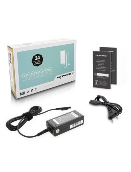 Cargador para portátil Microsoft Surface Pro 15V 2.58A