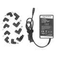 Cargador para portátil universal automático 90W SLIM / 10 conectores / Movano