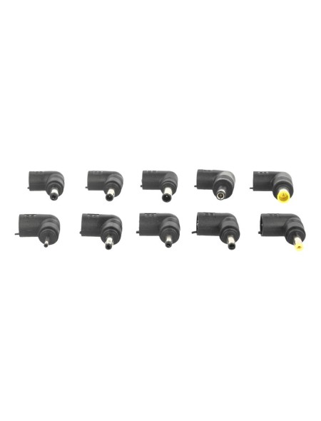 Conectores adicionales (10 diferentes) para cargador automático 65W y 90W Movano