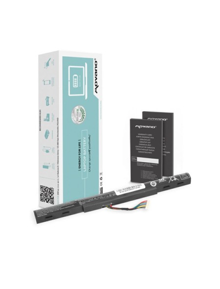 Batería compatible para portátil ACER AL15A32 14.8V 1800 mAh Movano