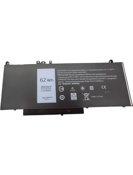 Batería compatible para portátil DELL Latitude E5470 / 7.6V / 62Wh / 6MT4T