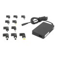 Cargador para portátil universal automático 65W / 10 conectores / Movano