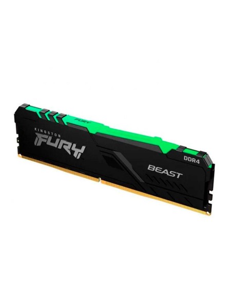 Memoria Ram Kingston Fury Beast Rgb DDR4 16Gb 3200mhz / DIMM / Non-ecc / CL16 / KF432C16BBA/16