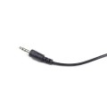 Microfono de sobremesa Gembird / Jack 3.5mm / cable 2m / Negro MIC-205