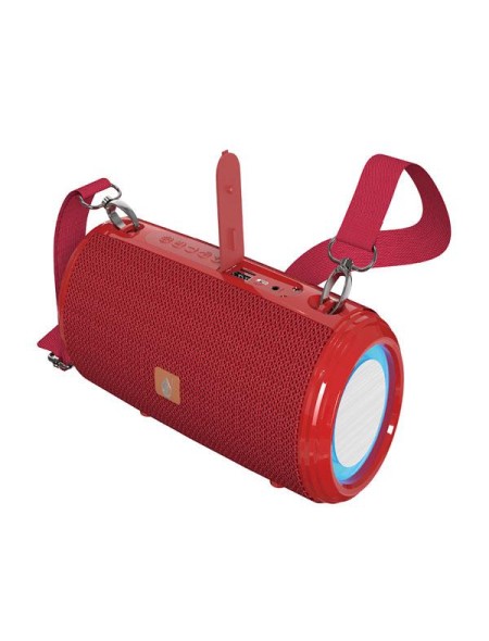 Altavoz Bluetooth 5.3 / NF4077 / 10w / Fm / Micro SD / Usb / Luces Led / Rojo / One+