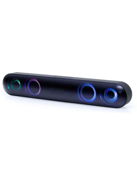 Barra de sonido Bluetooth GMB Audio / 2x5w / Jack 3.5mm / RGB / Mp3 MicroSd - Usb - Aux / SPKBT-BAR400L