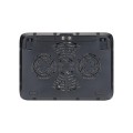 Base refrigeradora Conceptronic CNBCOOLPADL4F / Hasta 17 Pulg. / 4 vent. 80mm
