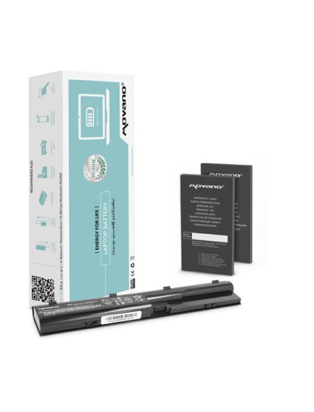 Batería compatible para portátil HP 4330S 10.8V 4400 mAh Movano