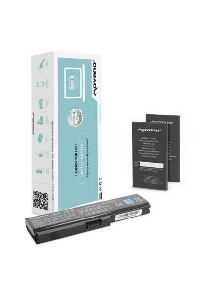 Batería compatible para portátil TOSHIBA PA3817U 10.8V 4400 mAh Movano