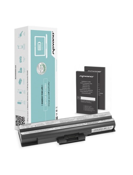 Batería compatible para portátil SONY VGP-BPS13/BPS21 11.1V 4400 mAh Movano