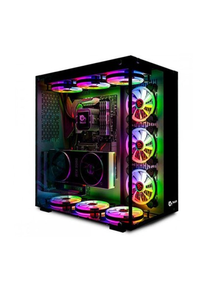 Caja ATX Gaming Talius Cronos Rgb / Cristal templado / Usb 3.0