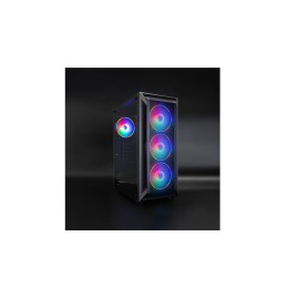 Caja Semitorre Gaming Ragnarok ATX / MATX / Tooq / Negra / Incluye 4 Ventiladores / TQGCC101-B